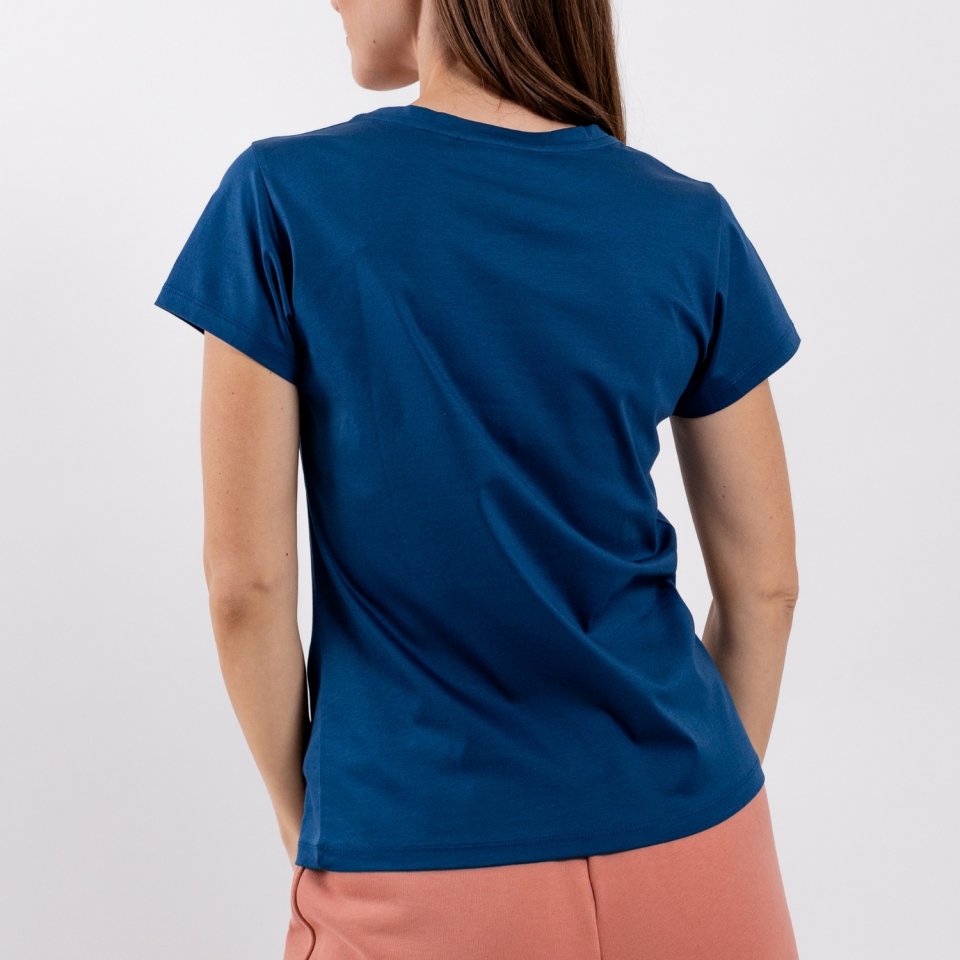 Women's Round Neck t-shirt Be Lenka Essentials - Navy