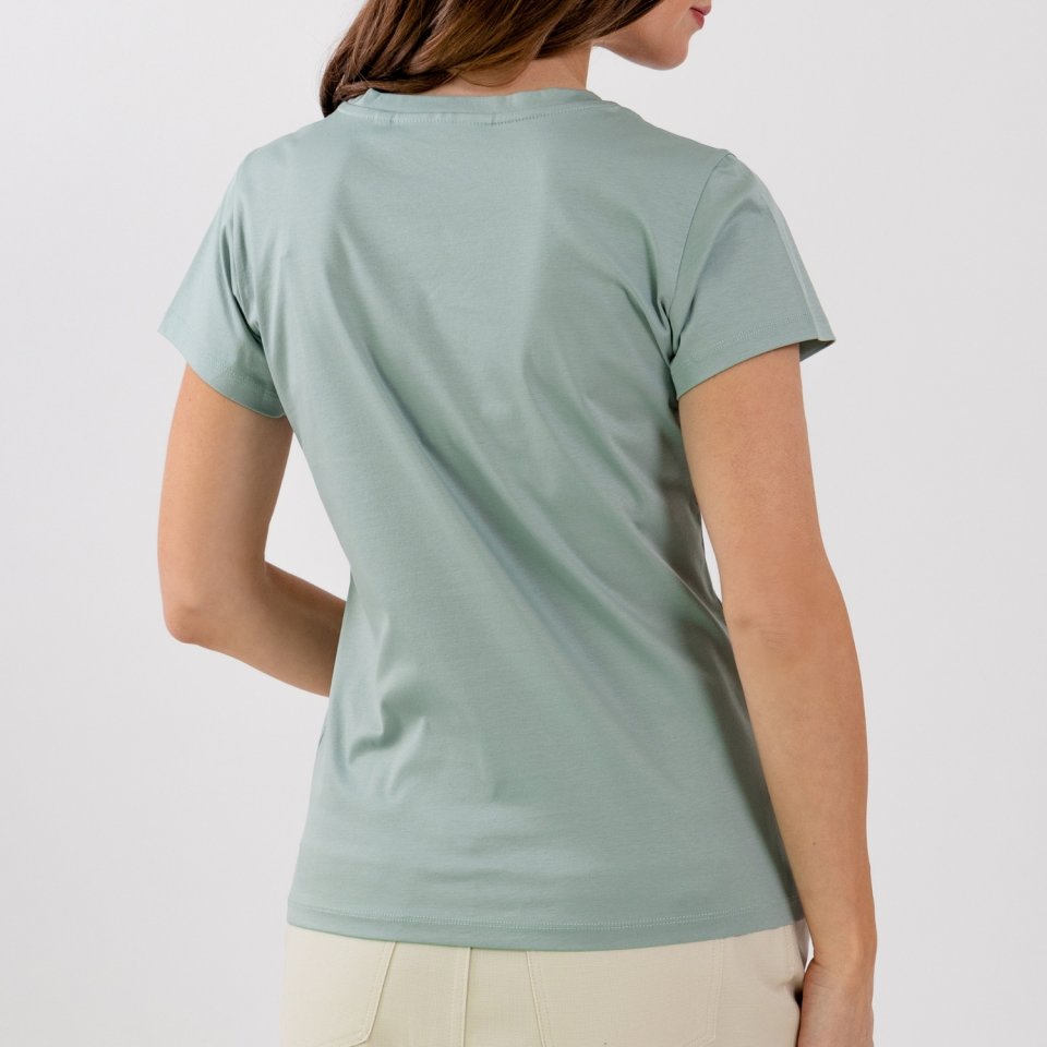 Women's Round Neck t-shirt Be Lenka Essentials - Pistachio Green