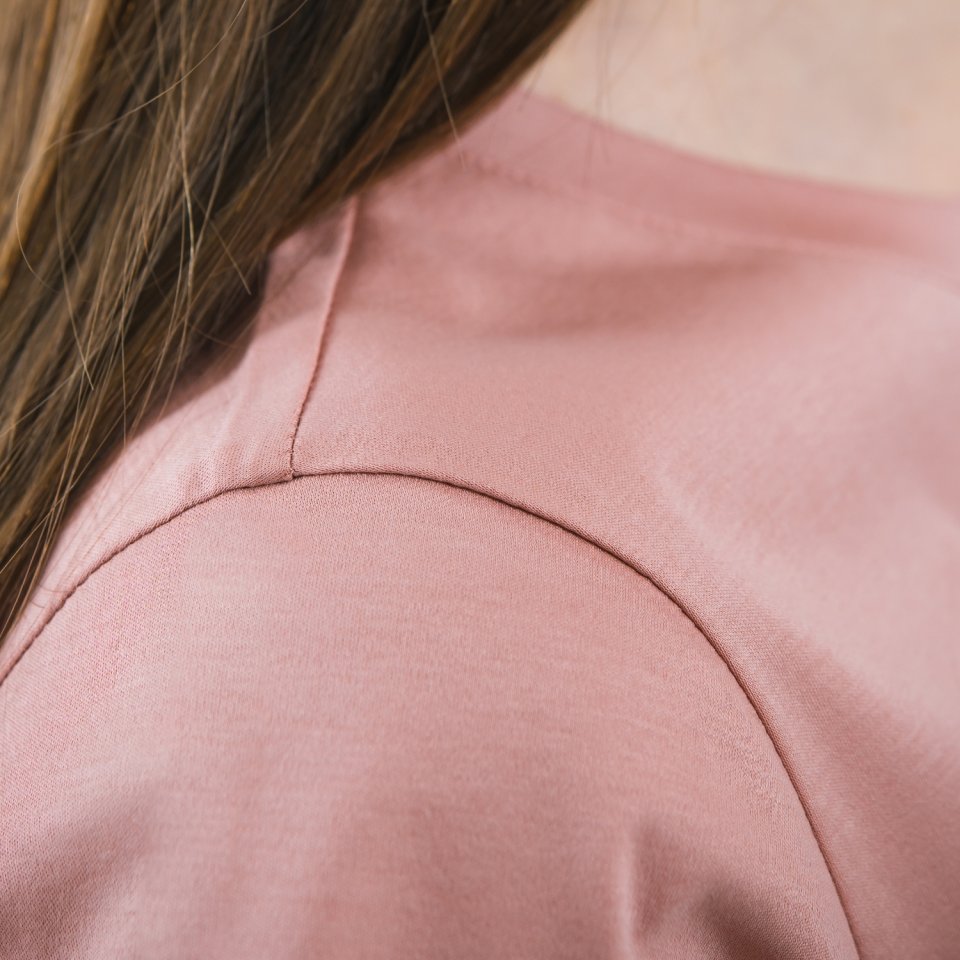 Dámské tričko s kulatým výstřihem Be Lenka Essentials - Salmon Pink