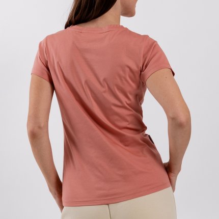 Dámské tričko s kulatým výstřihem Be Lenka Essentials - Salmon Pink