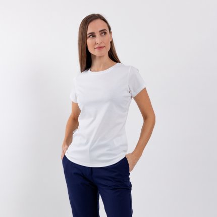 Women's Round Neck t-shirt Be Lenka Essentials - White