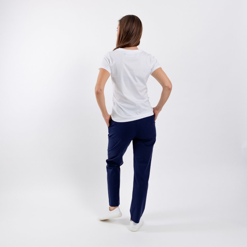 Women's Round Neck t-shirt Be Lenka Essentials - White