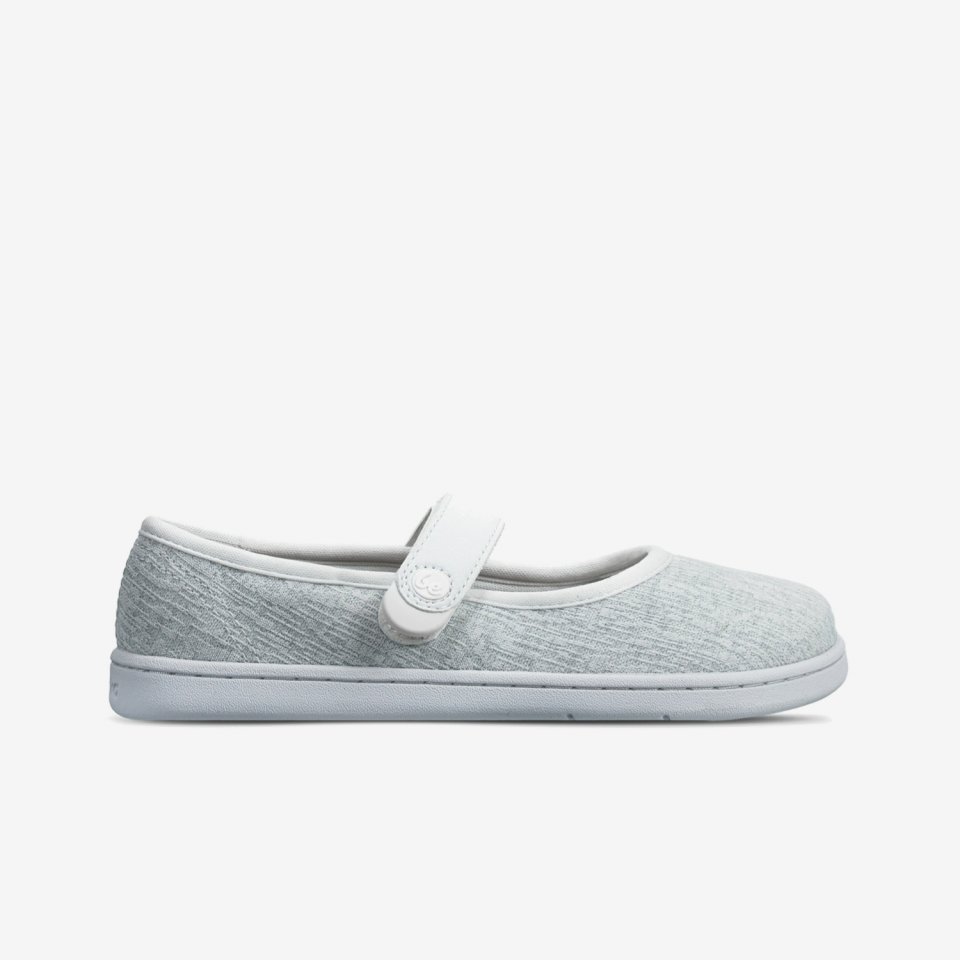 Kids Barefoot Ballerinas Be Lenka Tinkee Kids - White Sparkle