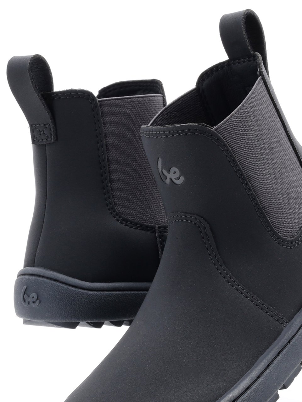 Dětské barefoot Chelsea boty Be Lenka Halla Kids - All Black