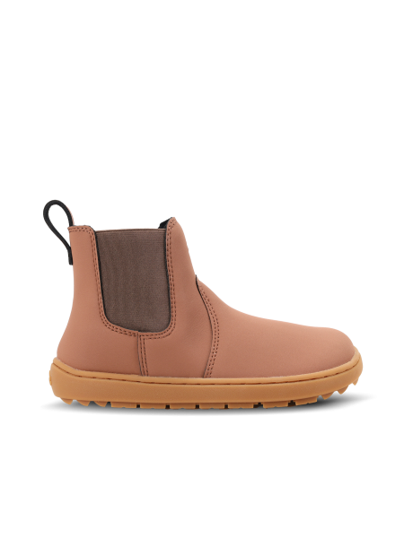 Dětské barefoot Chelsea boty Be Lenka Halla Kids - Brown