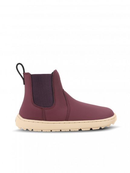 Kids' barefoot Chelsea boots Be Lenka Halla Kids - Burgundy