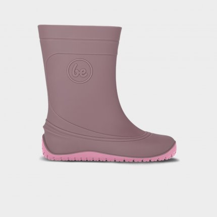 Gyermek barefoot gumicsizma Be Lenka Pudds - Misty Pink
