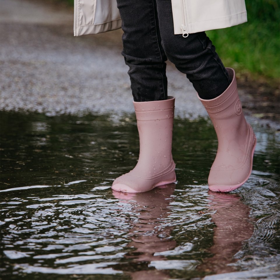 Stivali barefoot per bambini Be Lenka Pudds - Misty Pink