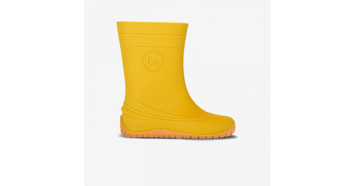 Be Lenka Kids Barefoot Rain Bootss Be Lenka Pudds - Yellow photo 2