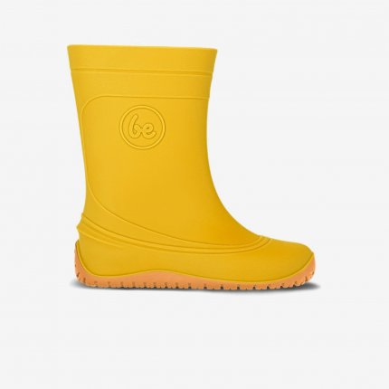 Kids Barefoot Rain Bootss Be Lenka Pudds - Yellow