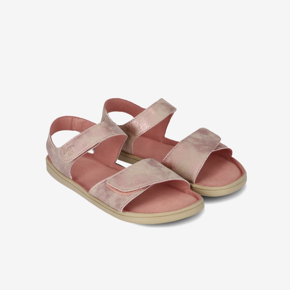 Kids barefoot sandals Be Lenka Miami Kids - Coral Sparkle