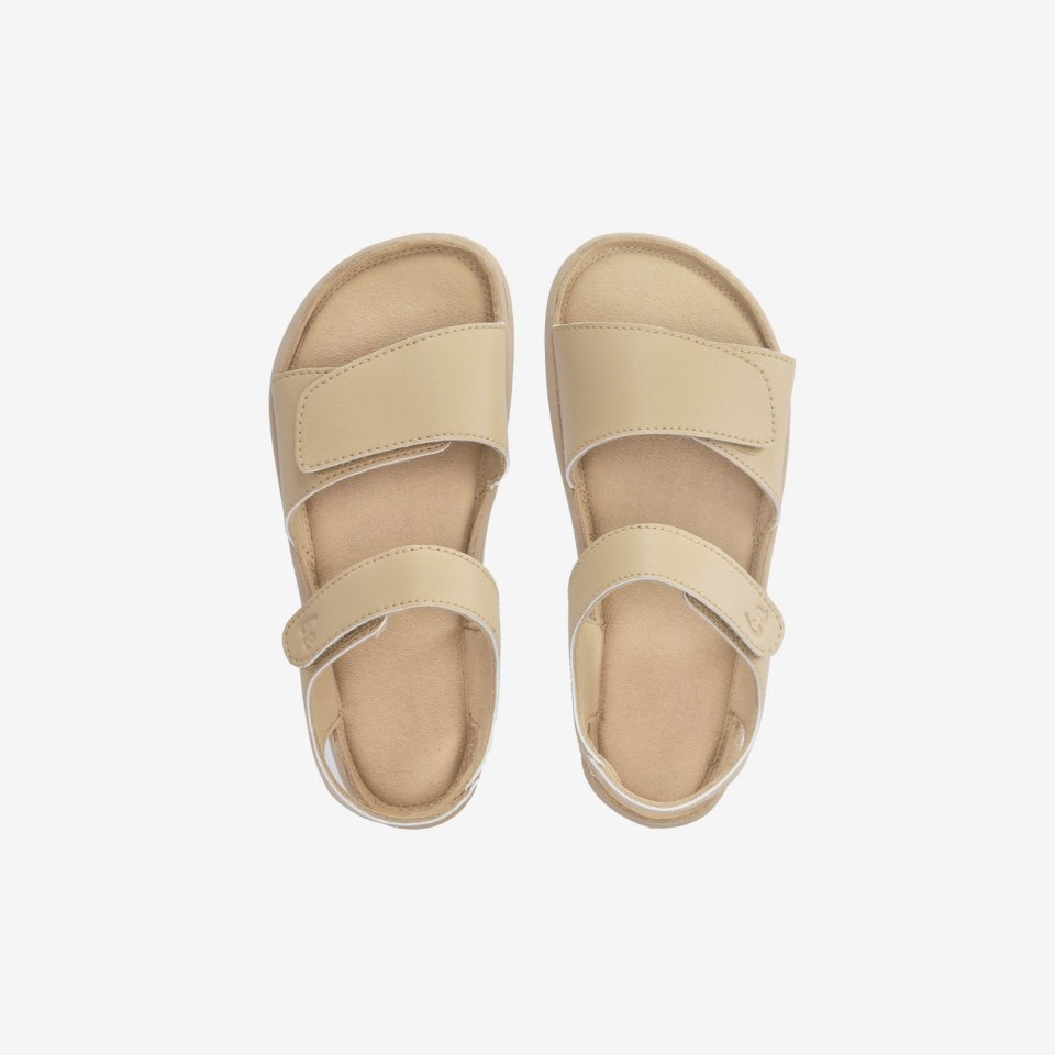 Gyermek barefoot szandál Be Lenka Miami Junior - Light Brown