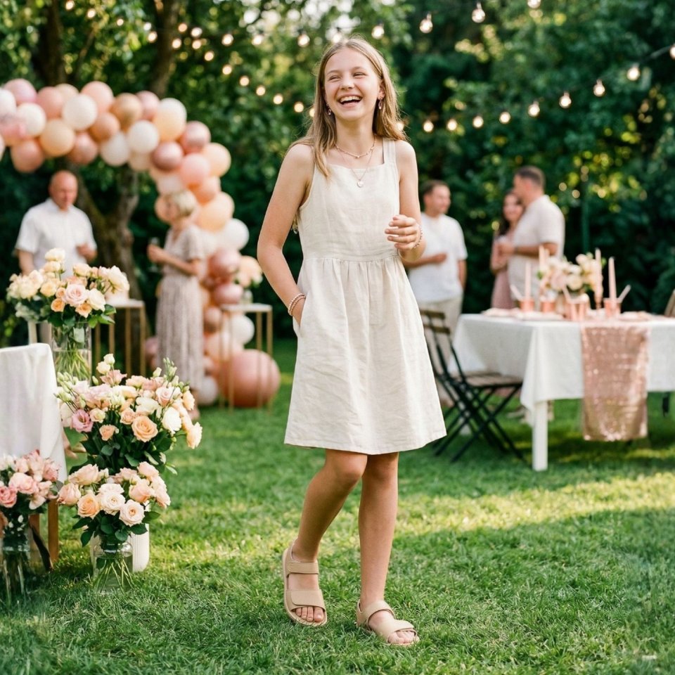 Gyermek barefoot szandál Be Lenka Miami Junior - Light Brown
