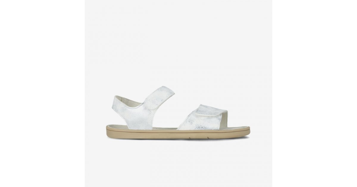 Be Lenka Kids barefoot sandals Be Lenka Miami Kids - Off - White Sparkle photo 2