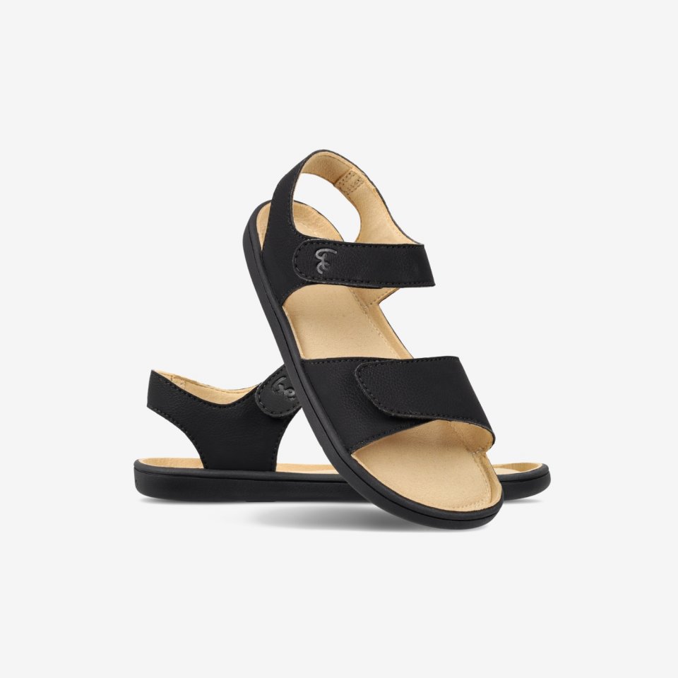 Kids barefoot sandals Be Lenka Miami Kids - Black