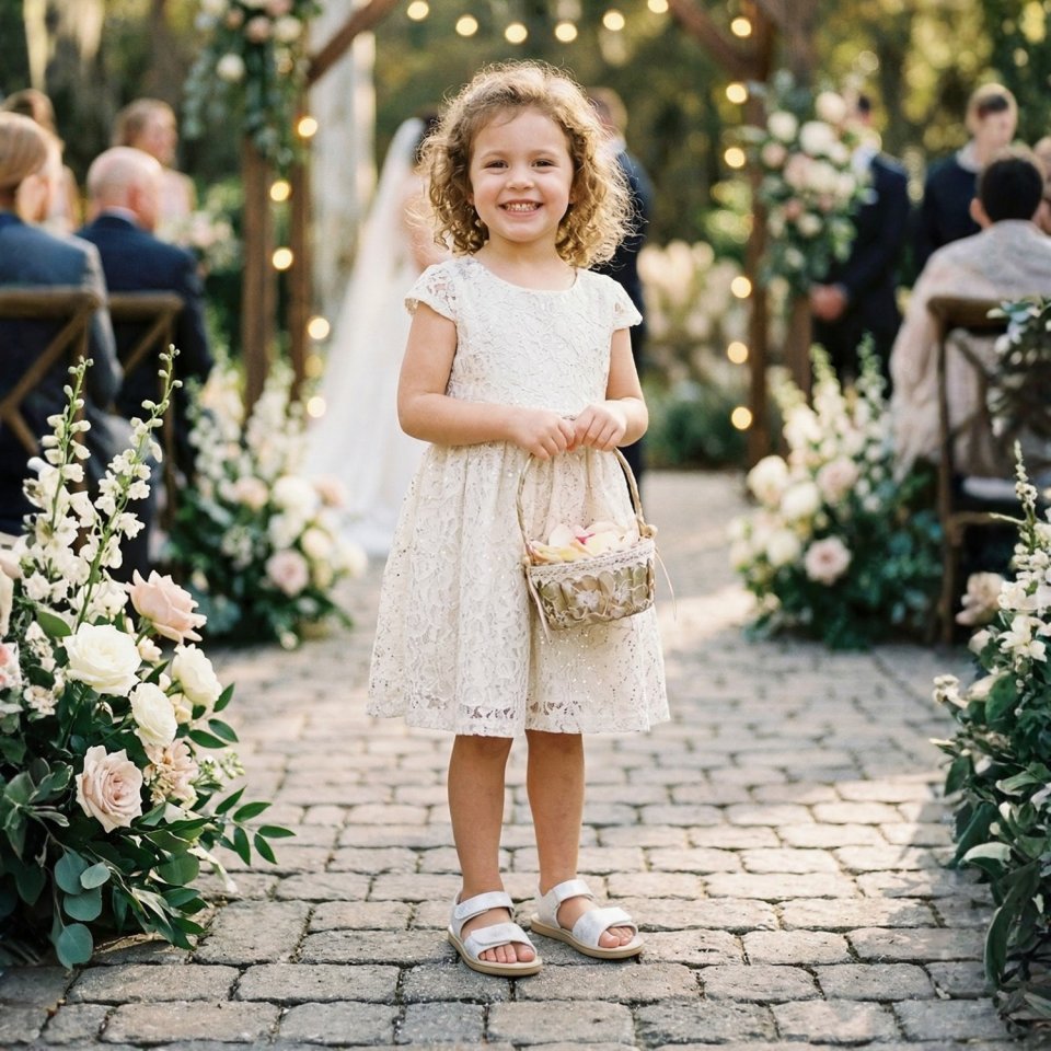 Kids barefoot sandals Be Lenka Miami Kids - Off - White Sparkle
