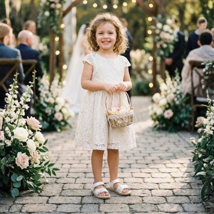 Kids barefoot sandals Be Lenka Miami Kids - Off - White Sparkle