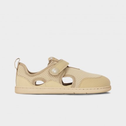 Dziecięce barefoot sandały Zest Kids - Beige