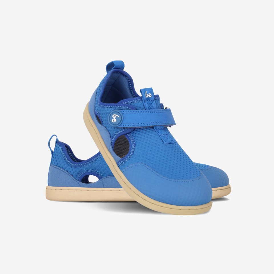 Dziecięce barefoot sandały Zest Kids - Blue