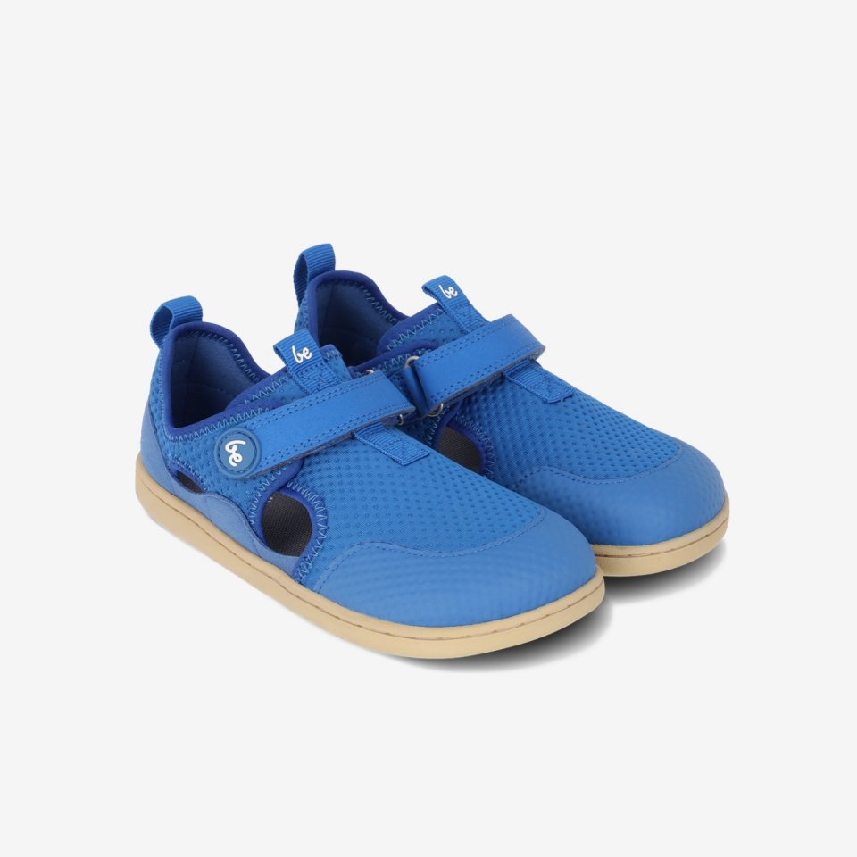 Dziecięce barefoot sandały Zest Kids - Blue