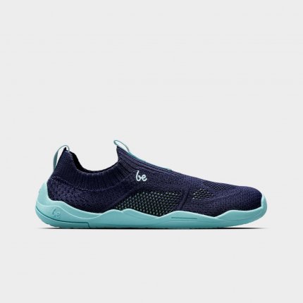 Kids Barefoot Slip-on Shoes Be Lenka Luppo Junior - Blue & Aqua