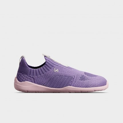 Kids Barefoot Slip-on Shoes Be Lenka Luppo Kids - Lilac & Pink