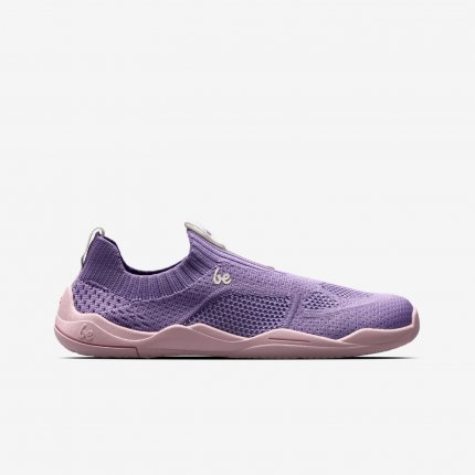 Kids Barefoot Slip-on Shoes Be Lenka Luppo Junior - Lilac & Pink