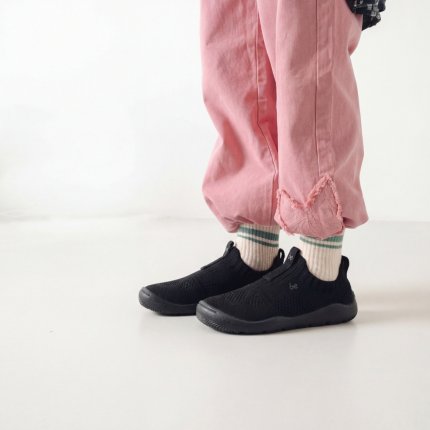 Zapatos descalzos Slip-on para niños Be Lenka Luppo Kids - All Black