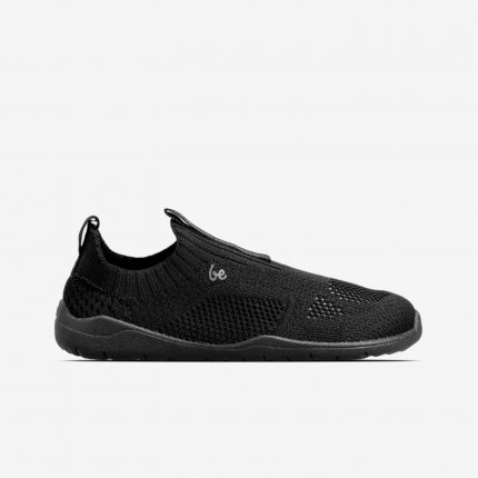 Kids Barefoot Slip-on Shoes Be Lenka Luppo Kids - All Black