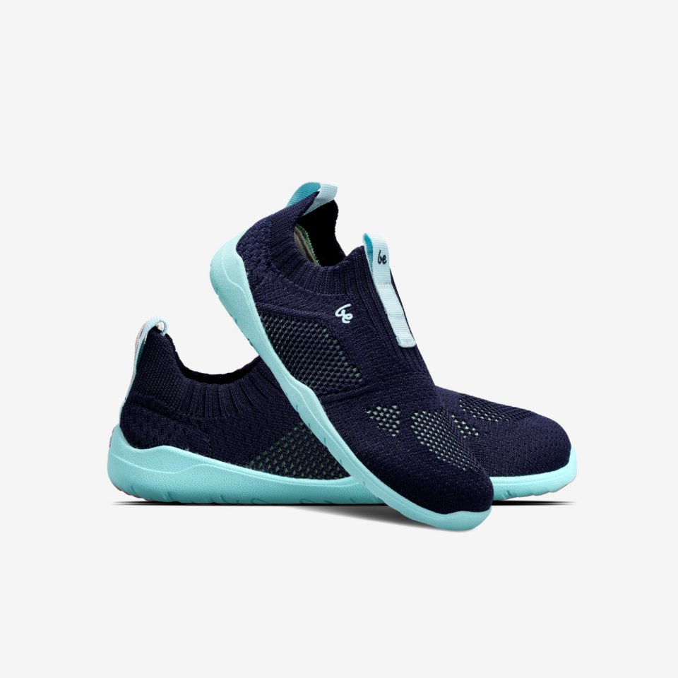 Dětské barefoot Slip-on boty Be Lenka Luppo Kids - Blue & Aqua