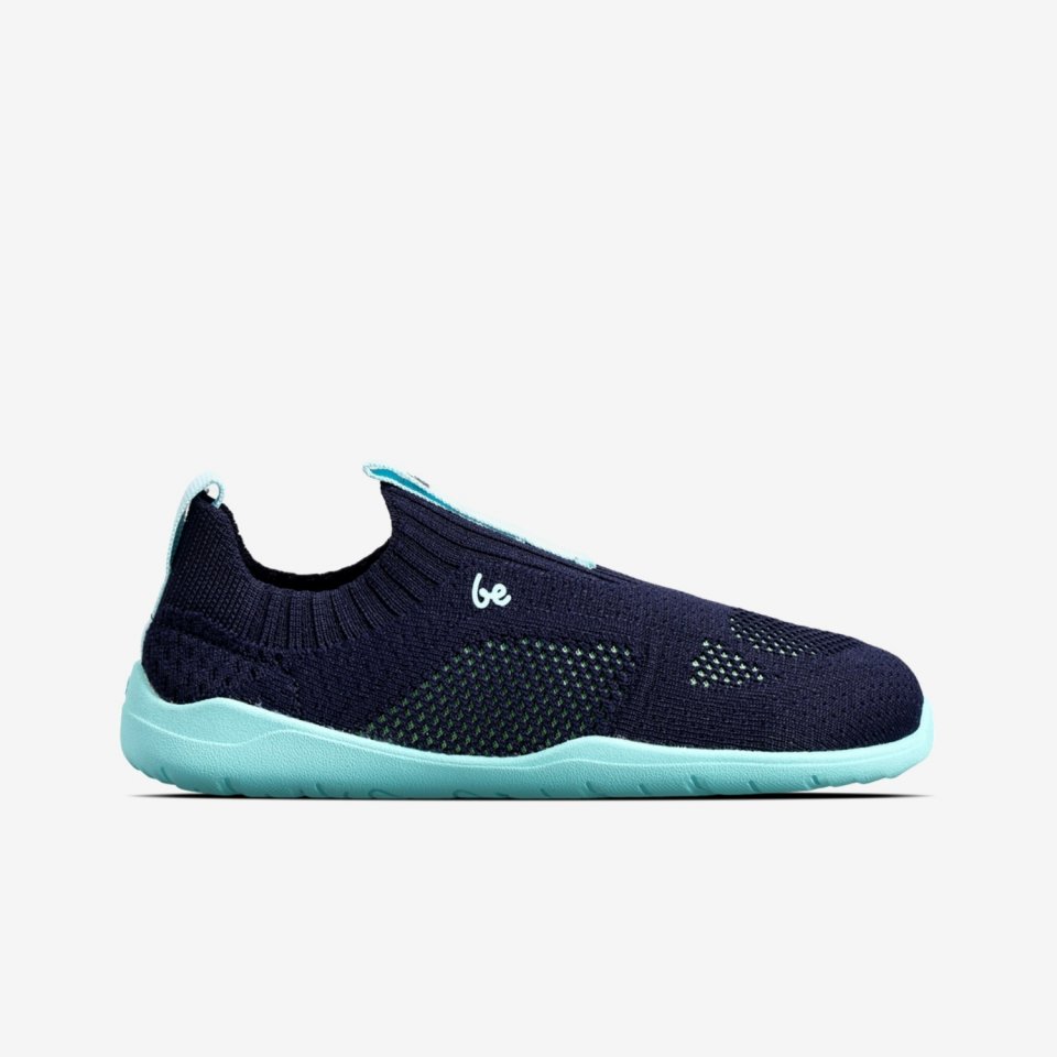 Dětské barefoot Slip-on boty Be Lenka Luppo Kids - Blue & Aqua