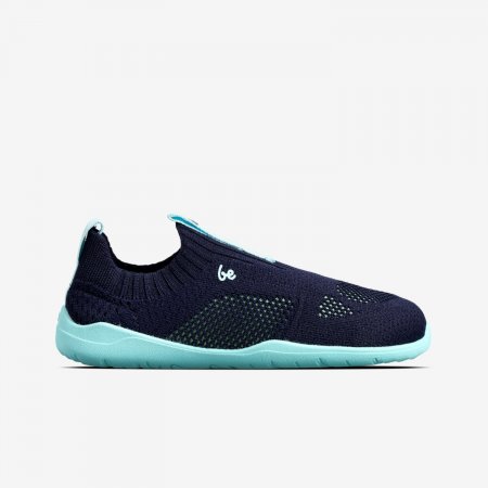 Dětské barefoot Slip-on boty Be Lenka Luppo Kids - Blue & Aqua