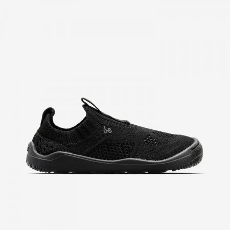 Dětské barefoot Slip-on boty Be Lenka Luppo Preschool - All Black