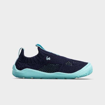 Kids Barefoot Slip-on Shoes Be Lenka Luppo Preschool - Blue & Aqua