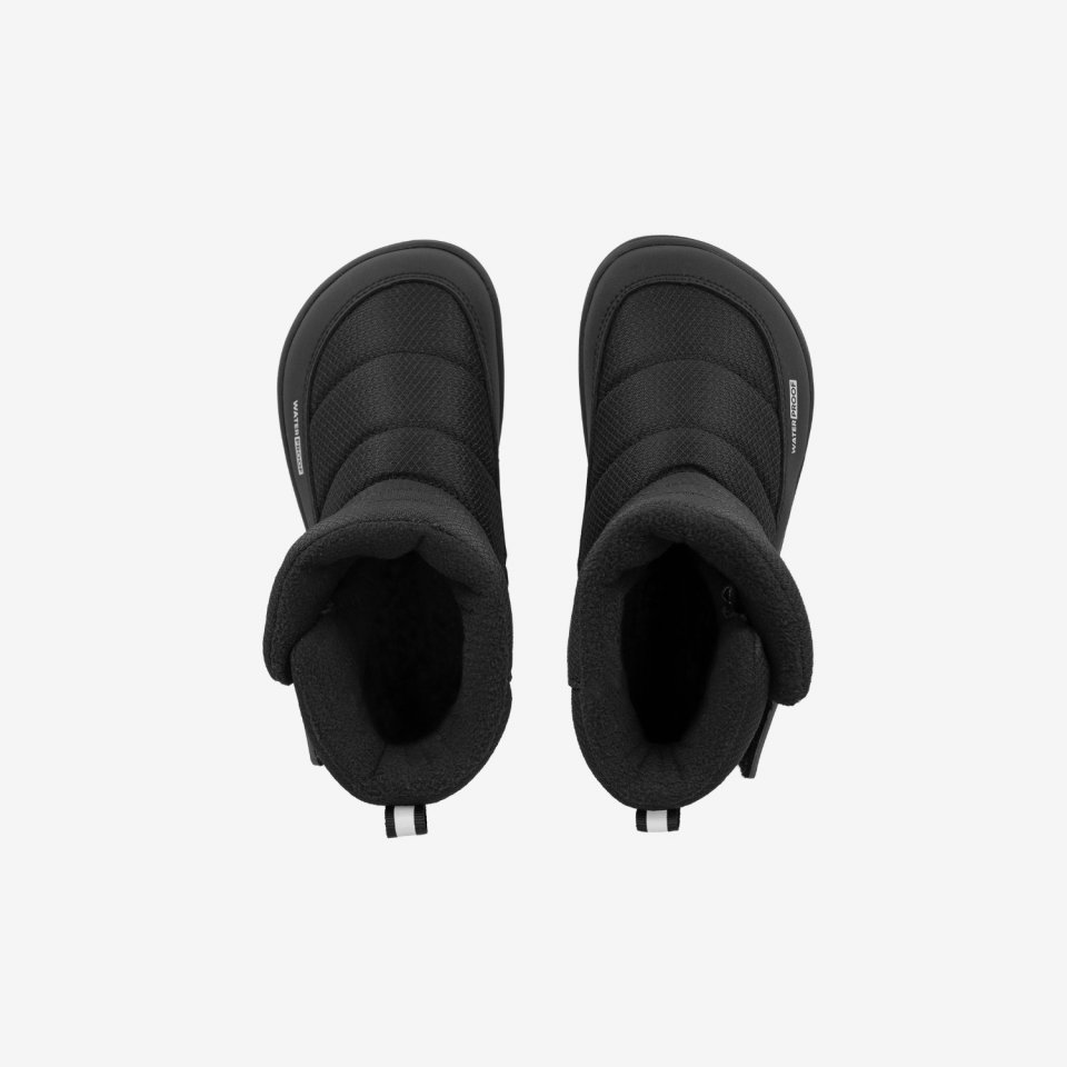 Kids barefoot snow boots Be Lenka Ailo Kids - All Black