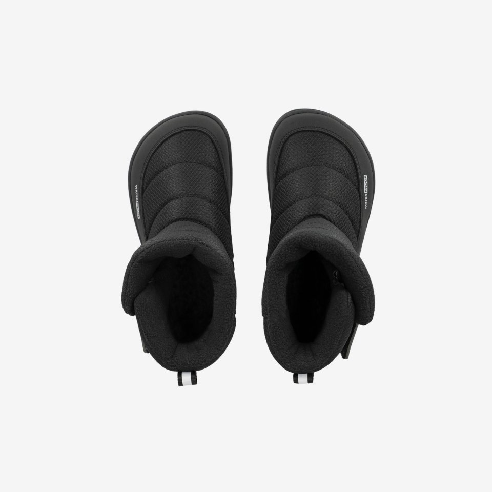 Kids barefoot snow boots Be Lenka Ailo Preschool - All Black