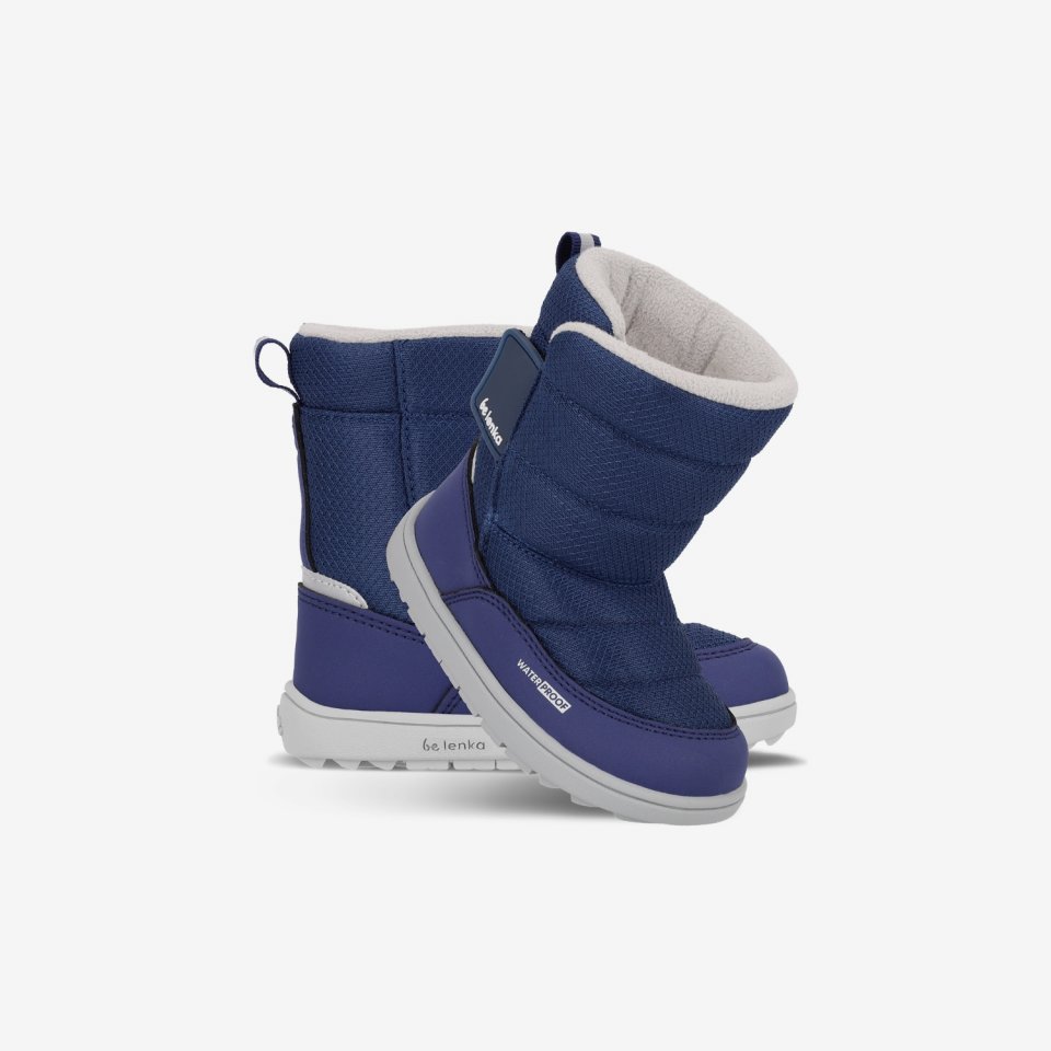 Barfuß-Schneeschuhe für Kinder Be Lenka Ailo Preschool - Dark Blue