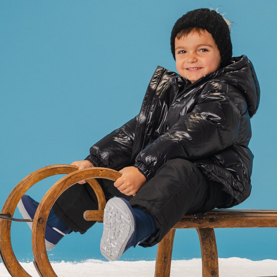 Barfuß-Schneeschuhe für Kinder Be Lenka Ailo Preschool - Dark Blue