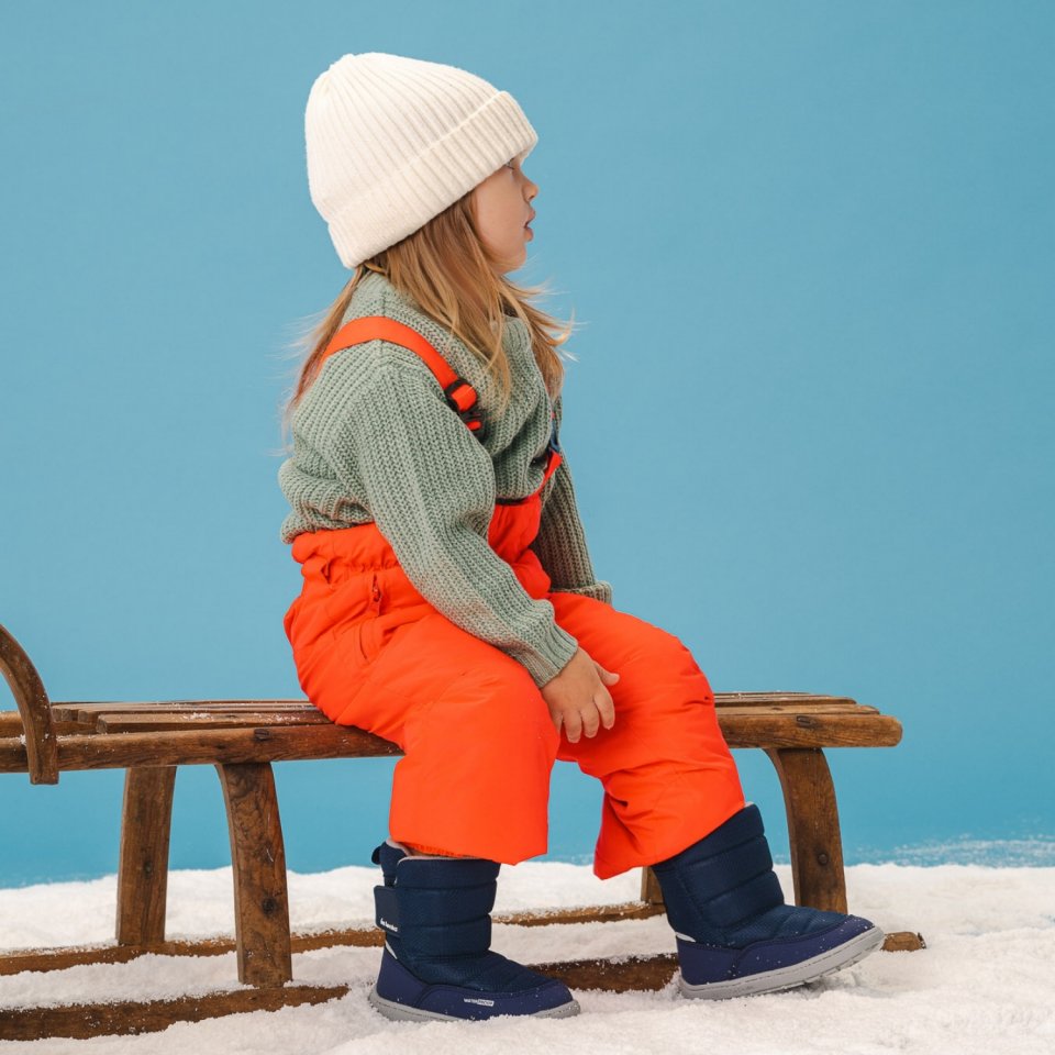 Barfuß-Schneeschuhe für Kinder Be Lenka Ailo Preschool - Dark Blue