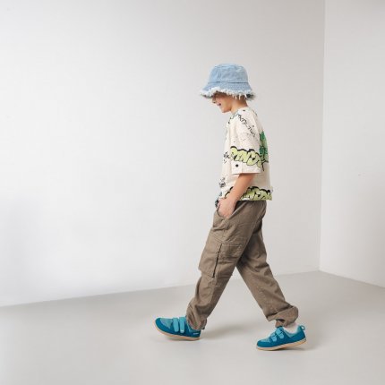 Detské barefoot tenisky Be Lenka Bounty Junior - Aqua