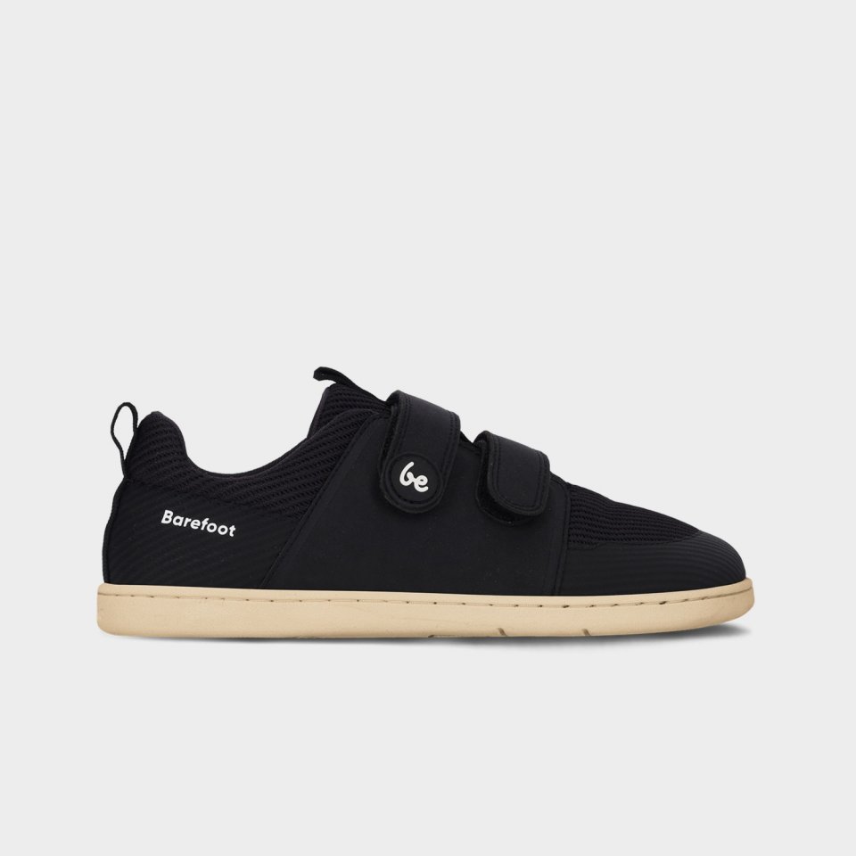 Dziecięce trampki barefoot Be Lenka Bounty Kids - Black