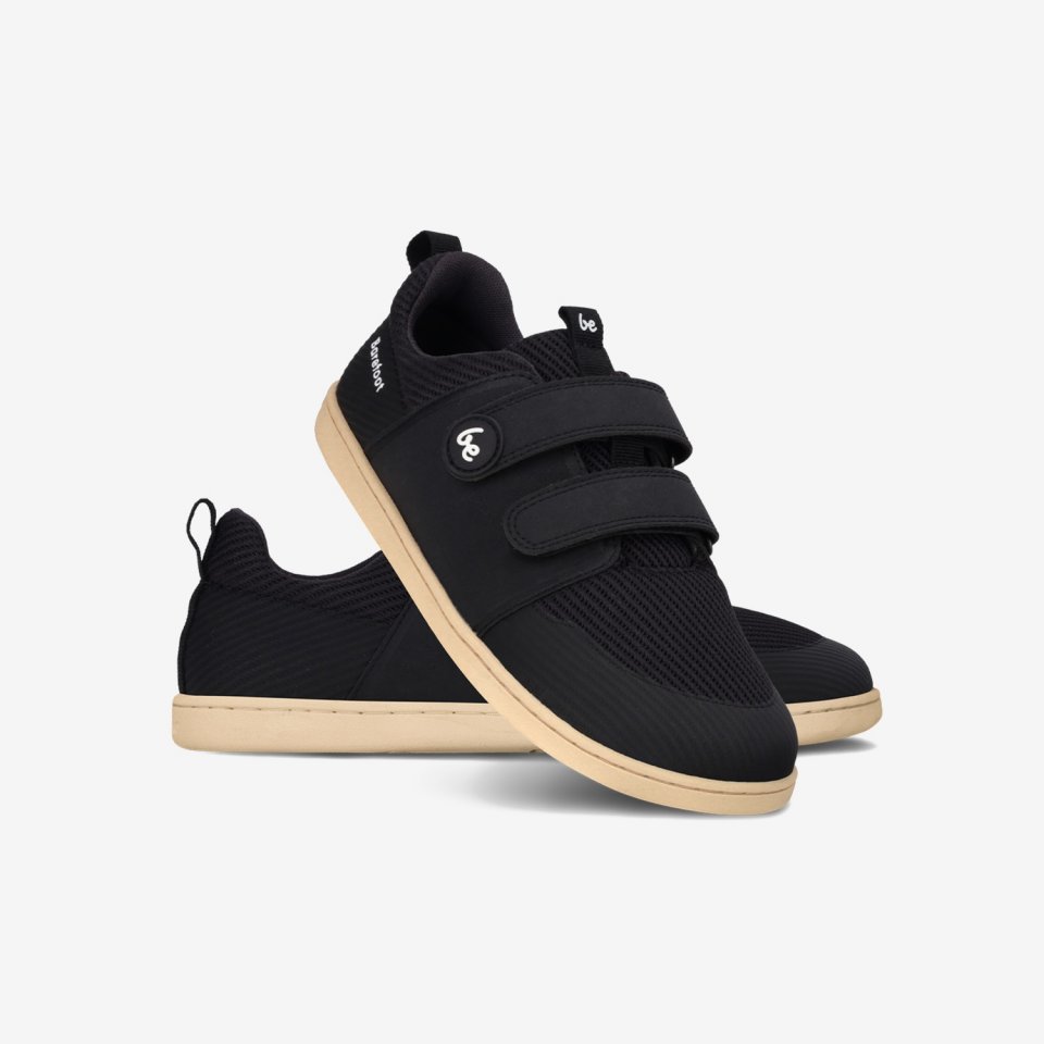 Dziecięce trampki barefoot Be Lenka Bounty Kids - Black