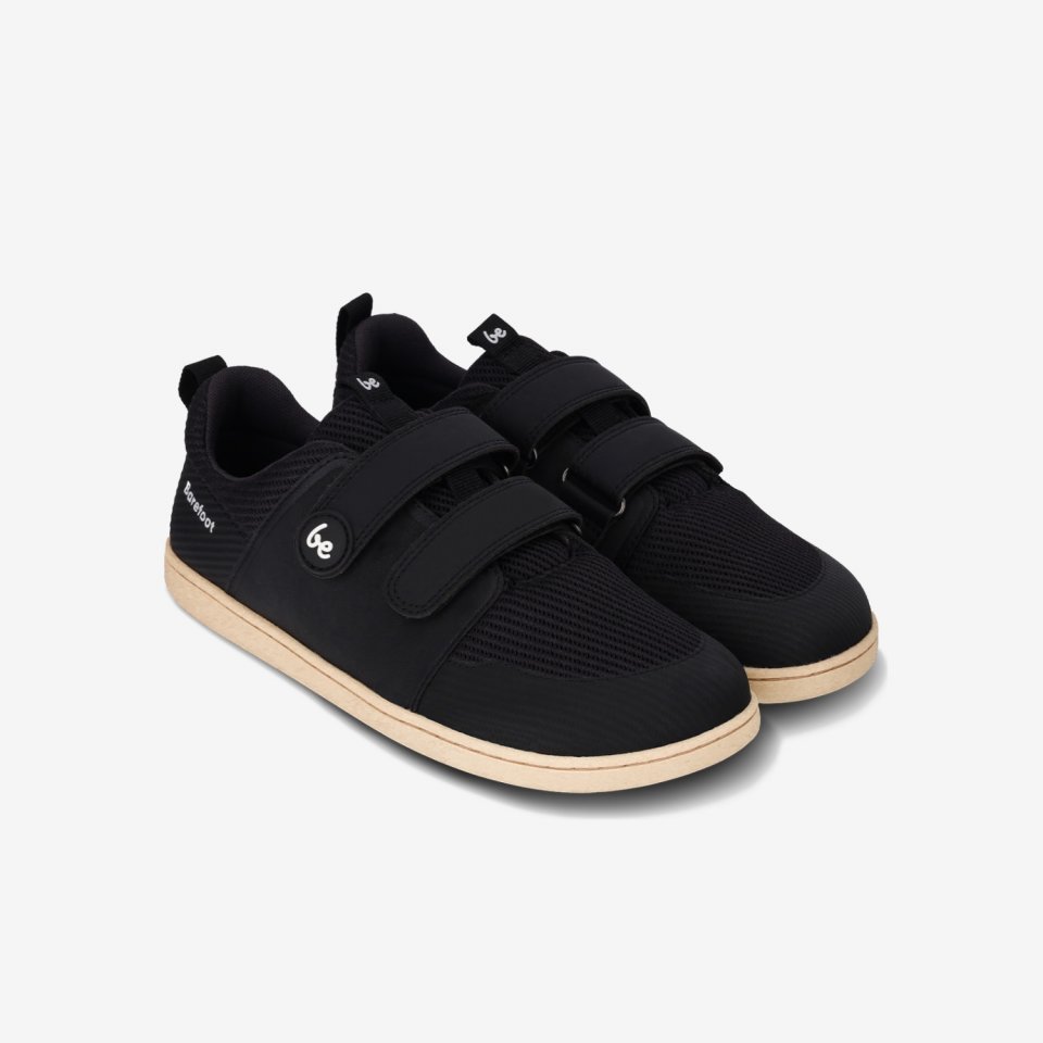 Dziecięce trampki barefoot Be Lenka Bounty Kids - Black