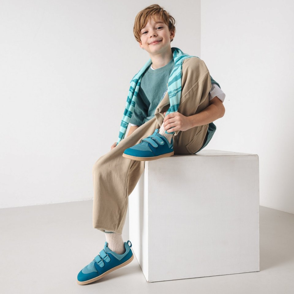 Kids barefoot sneakers Be Lenka Bounty Kids - Aqua