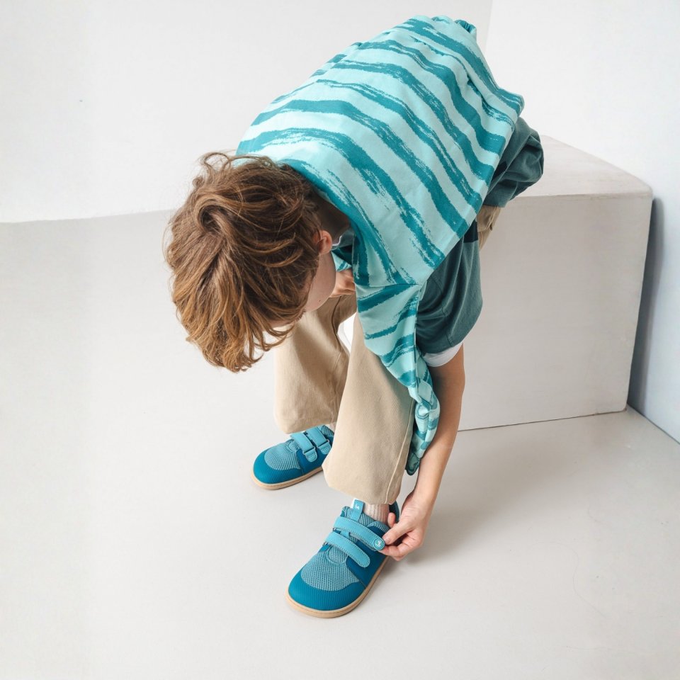 Kids barefoot sneakers Be Lenka Bounty Kids - Aqua