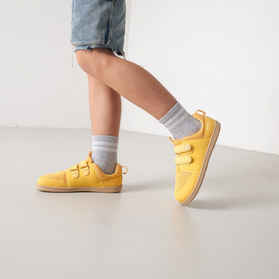 Kids barefoot sneakers Be Lenka Bounty Kids - Yellow