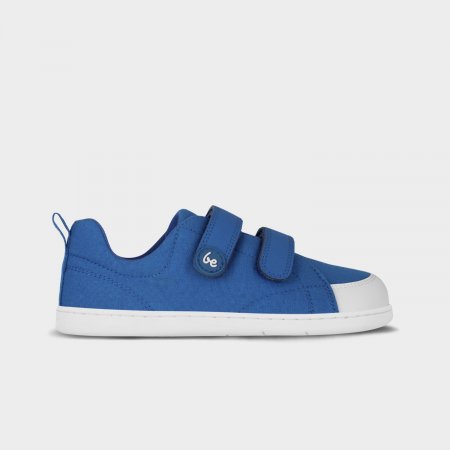 Detské barefoot tenisky Be Lenka Canvi Preschool - Blue