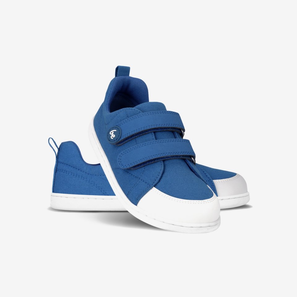 Kinder Barfuß Sneakers Be Lenka Canvi Preschool - Blue