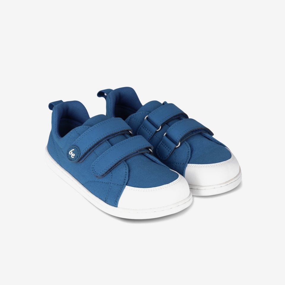 Kinder Barfuß Sneakers Be Lenka Canvi Preschool - Blue