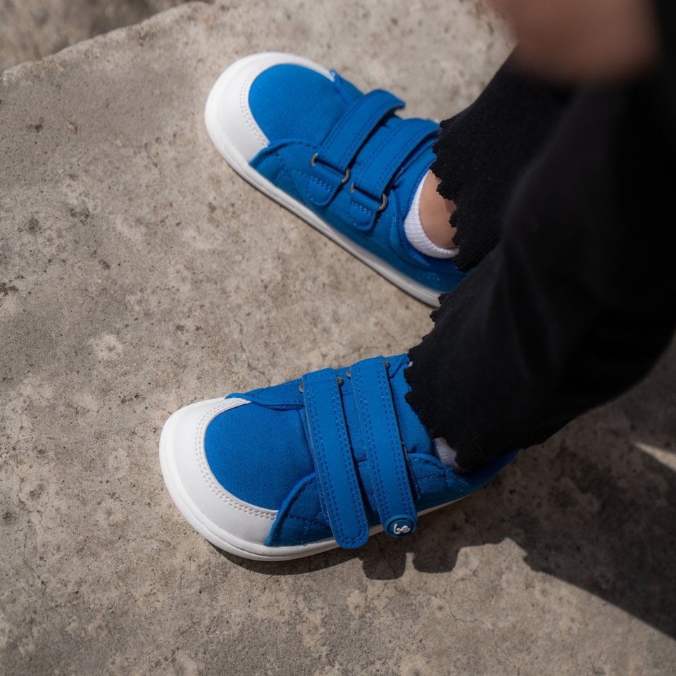 Kinder Barfuß Sneakers Be Lenka Canvi Preschool - Blue
